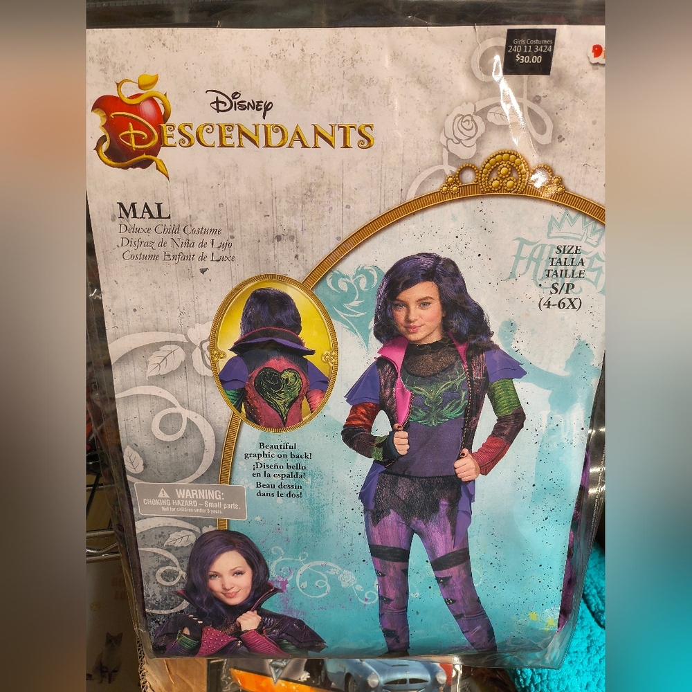 Disney Halloween Costumes Purple and Black